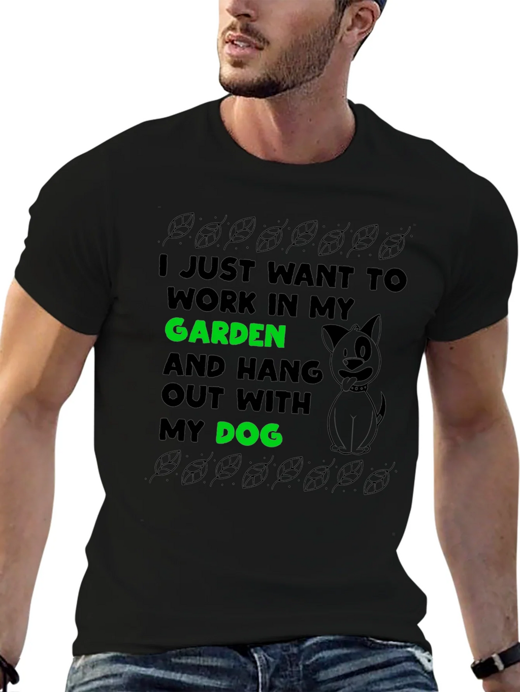 Gardening and Dog Lover T-Shirt product image 2