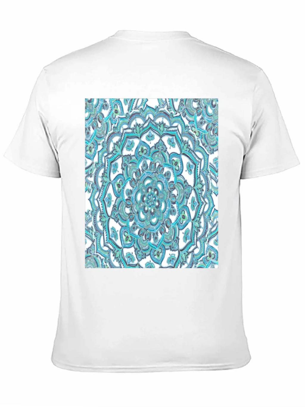 Mandala Graphic Tee - Soft Black Cotton T-Shirt product image 10