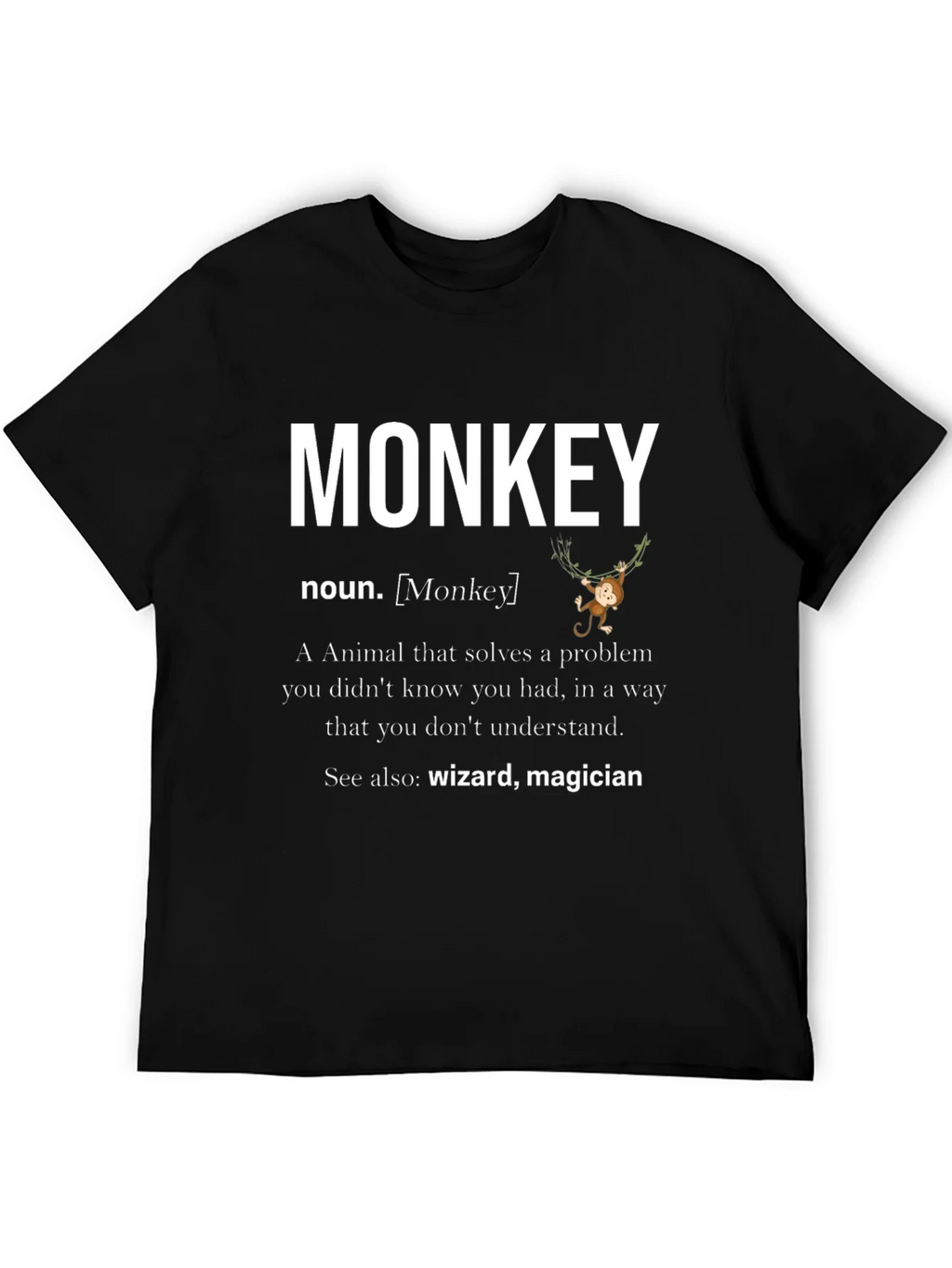 Monkey Definition Graphic T-Shirt product image 5