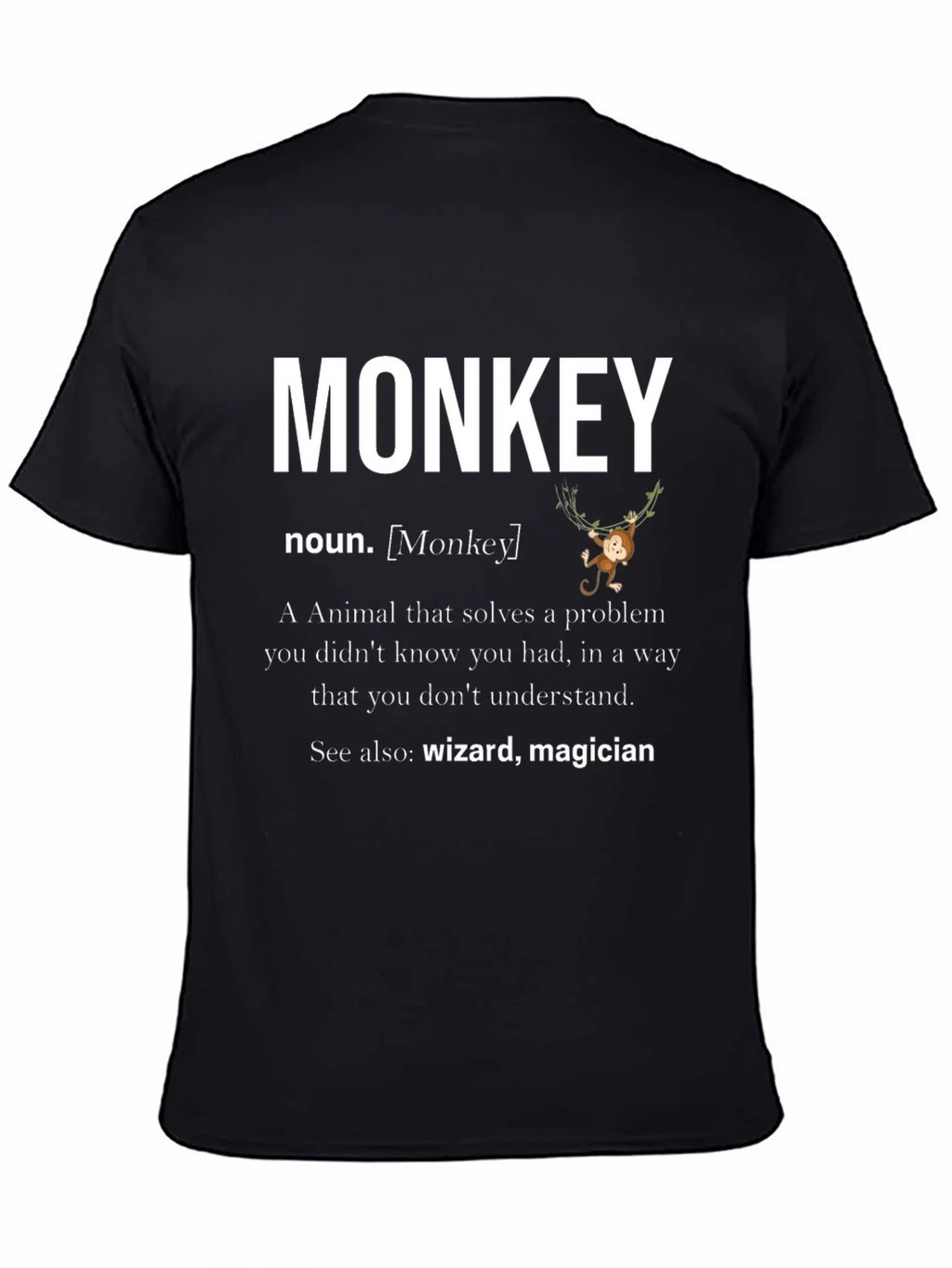Monkey Definition Graphic T-Shirt product image 4