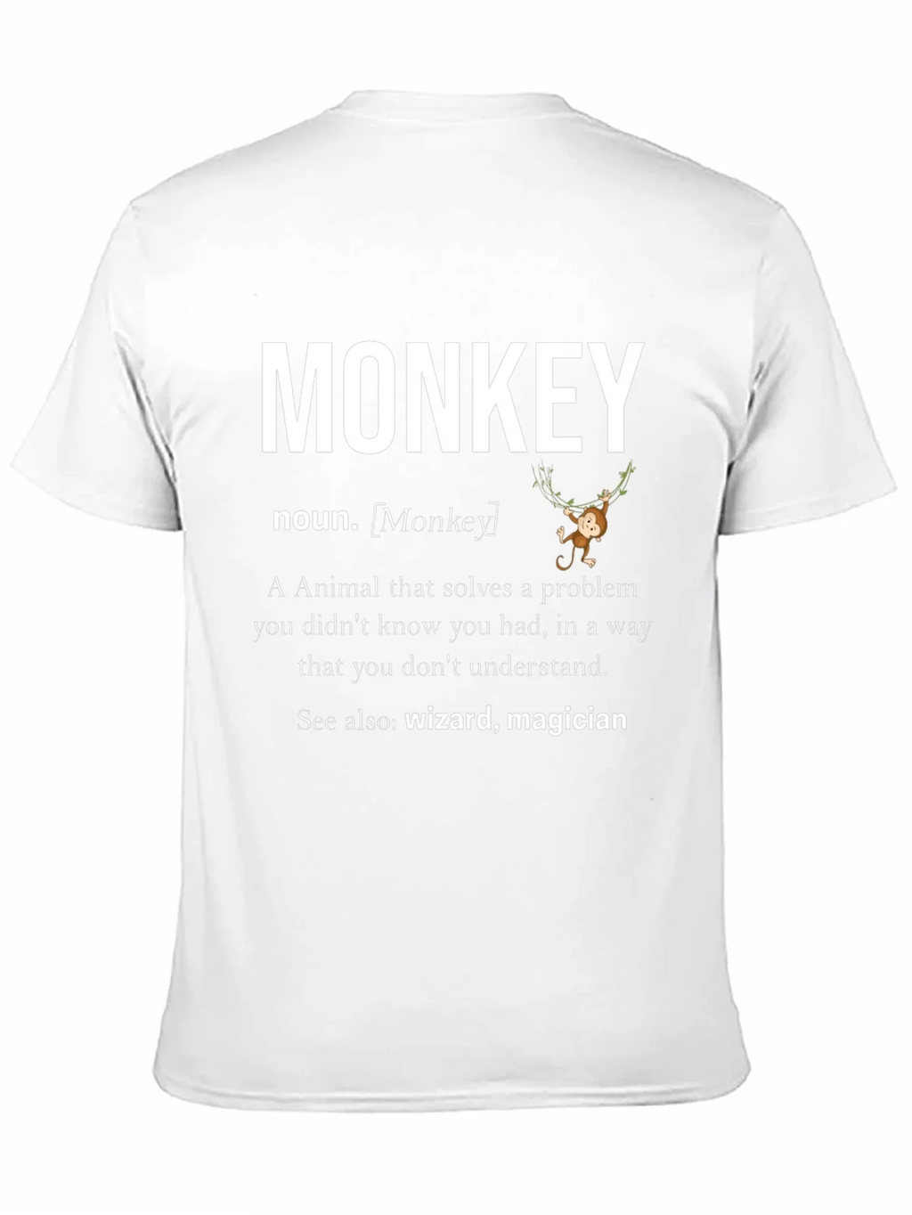 Monkey Definition Graphic T-Shirt product image 10