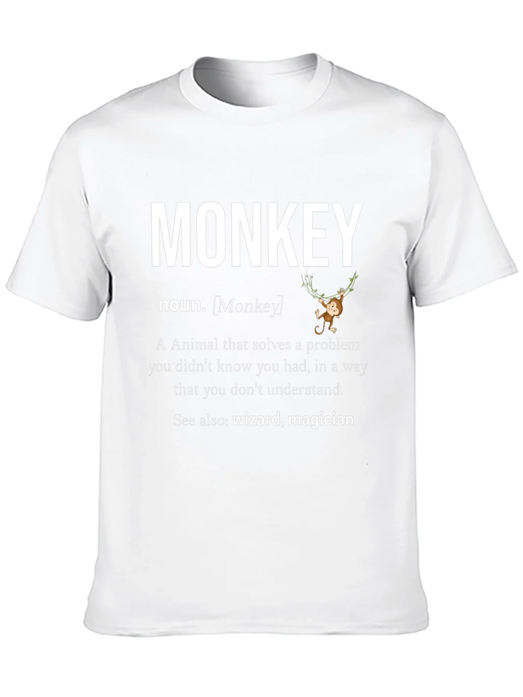 Monkey Definition Graphic T-Shirt product image 9