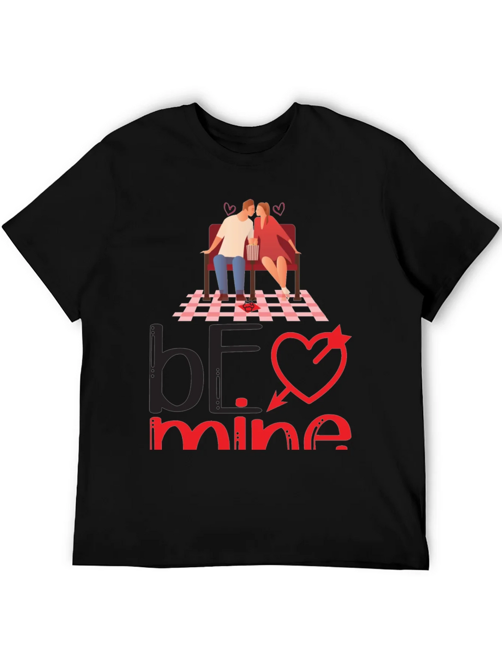 Be Mine Graphic T-Shirt - Romantic Valentines Day product image 5