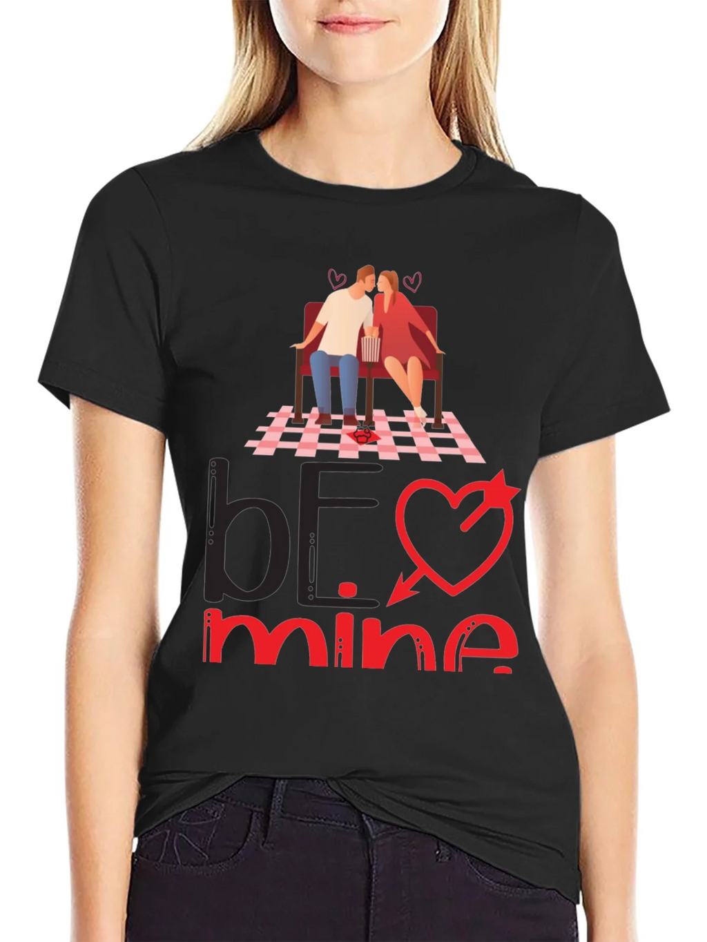 Be Mine Graphic T-Shirt - Romantic Valentines Day product image 2