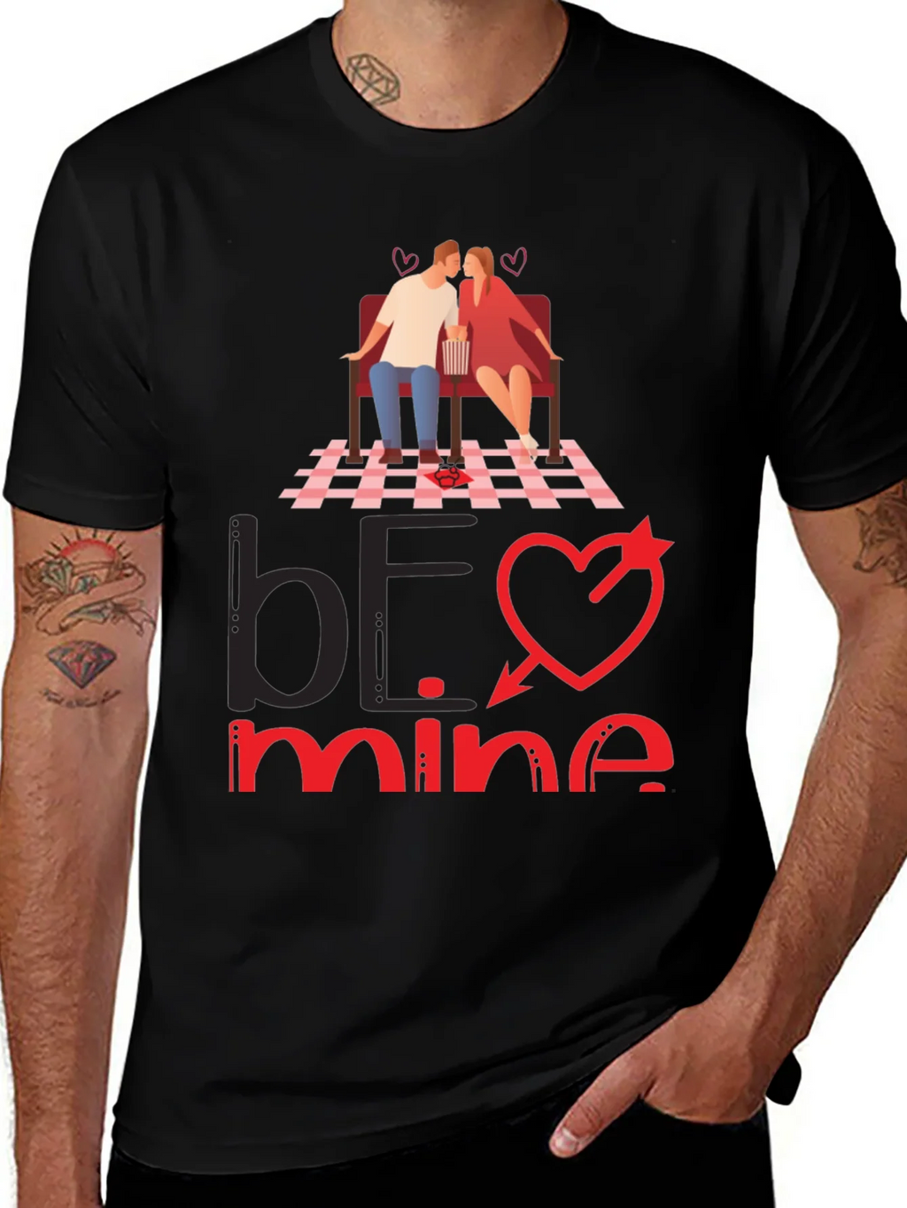 Be Mine Graphic T-Shirt - Romantic Valentines Day product image 1