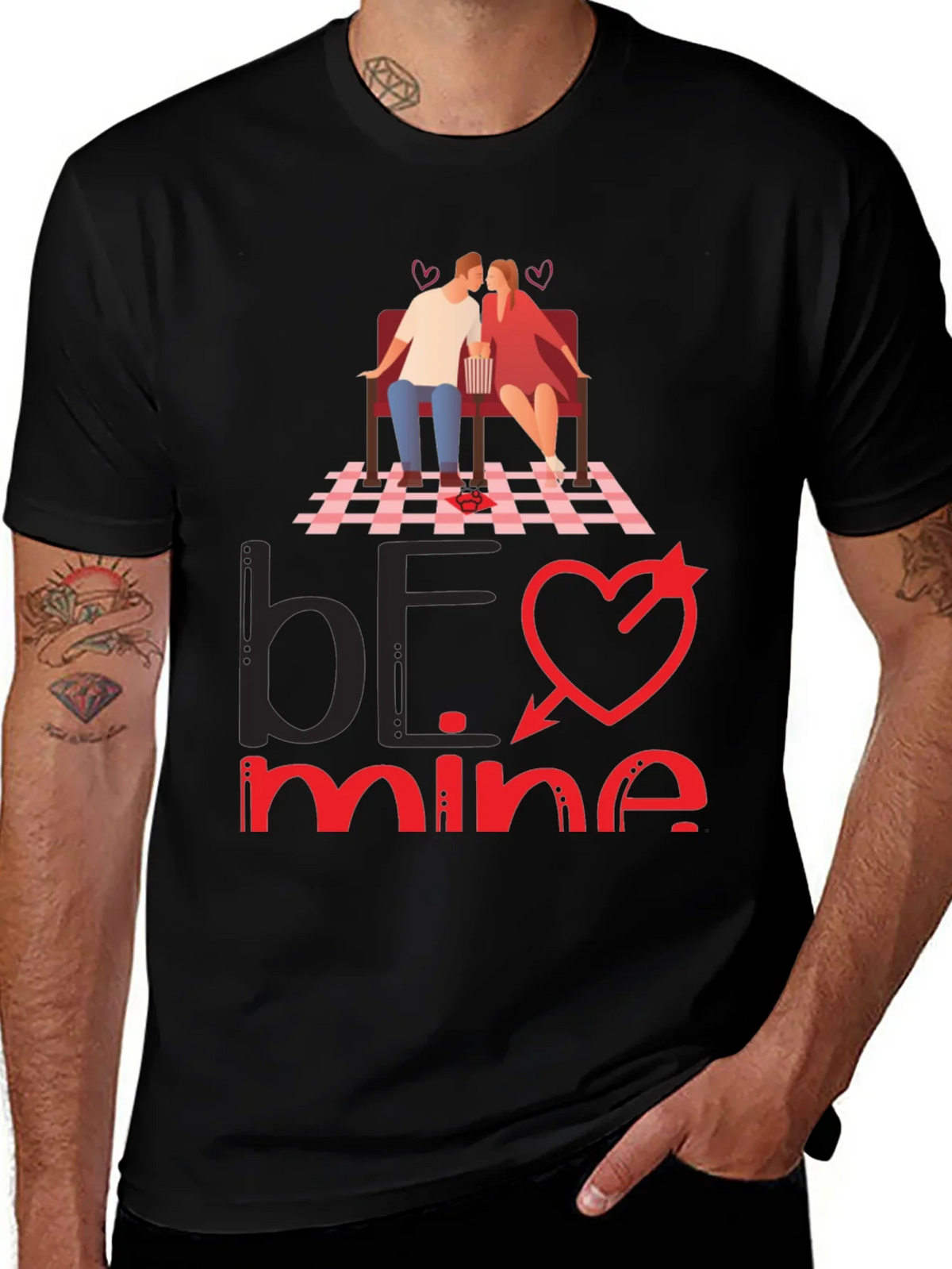 Be Mine Graphic T-Shirt - Romantic Valentines Day product image 1