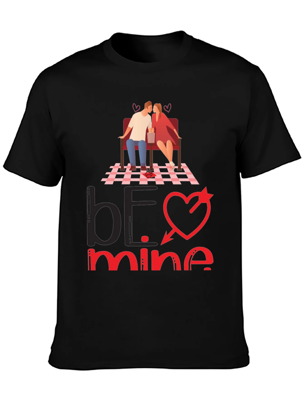 Be Mine Graphic T-Shirt - Romantic Valentines Day product image 3