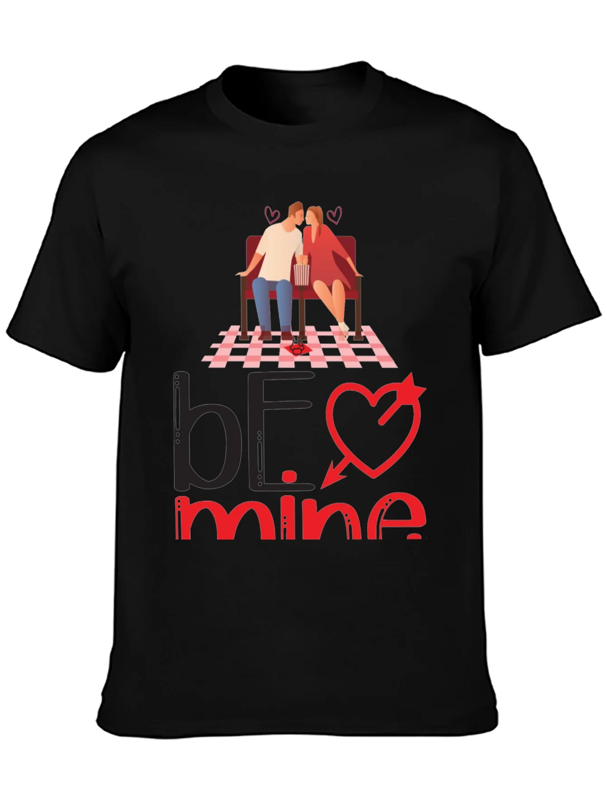 Be Mine Graphic T-Shirt - Romantic Valentines Day product image 3