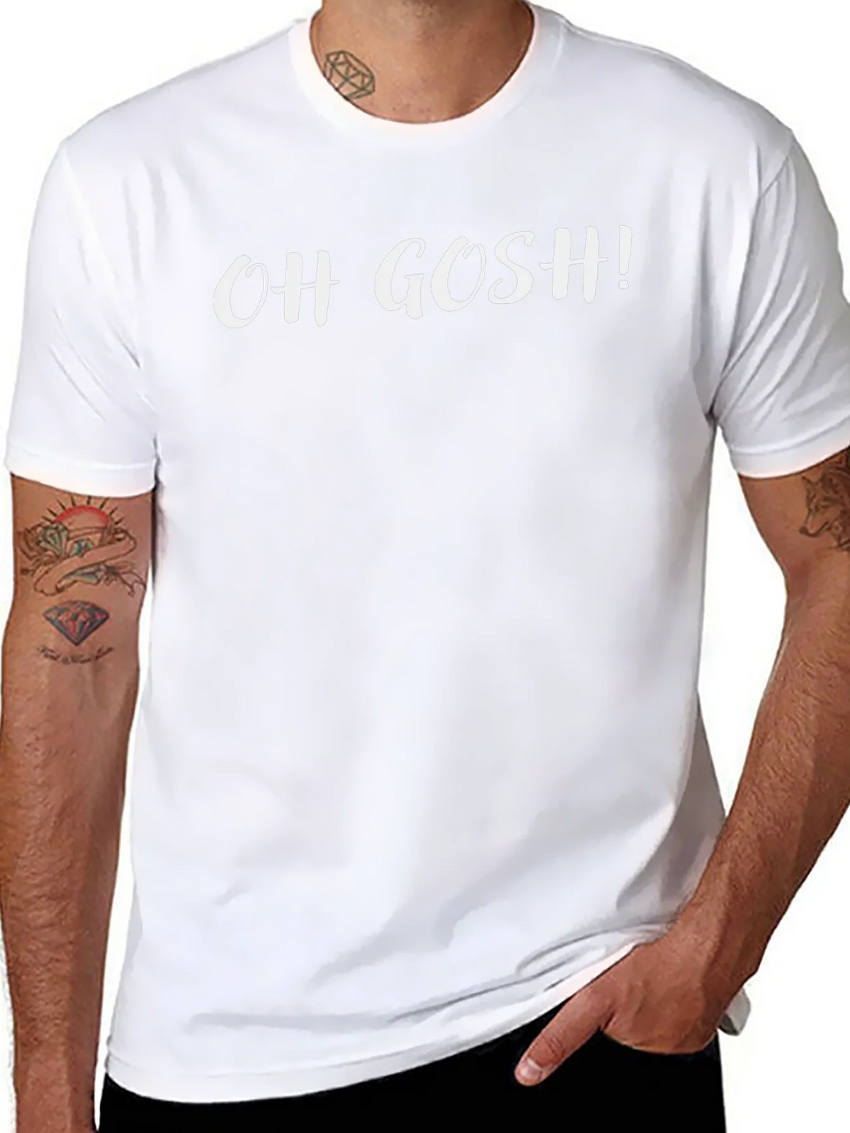 Oh Gosh! Graphic Black T-Shirt - Casual Style product image 6