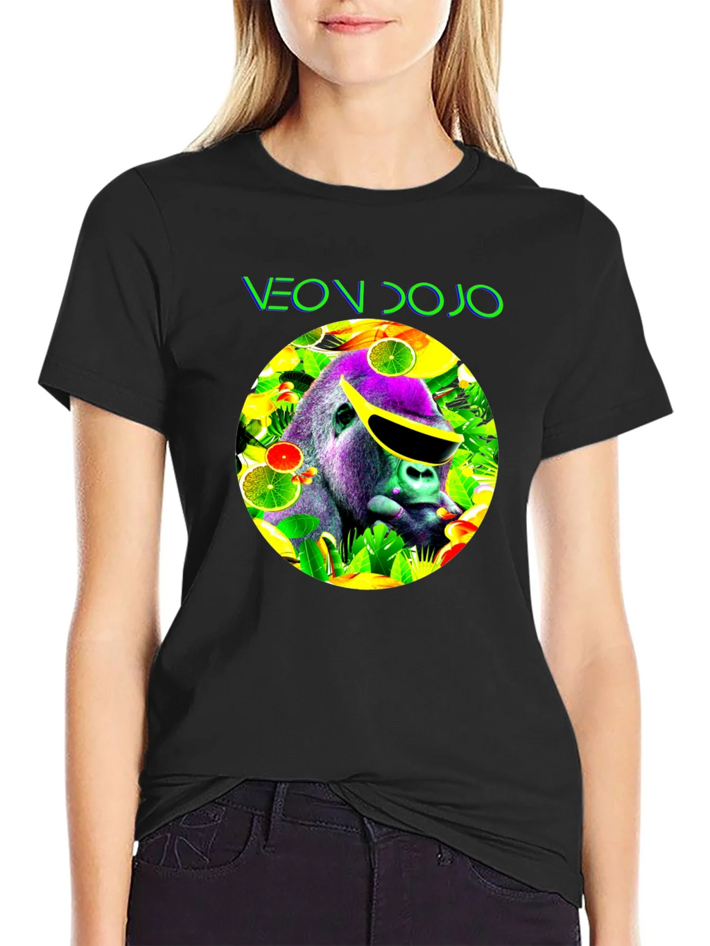 Neon Dojo Gorilla Graphic T-Shirt product image 2