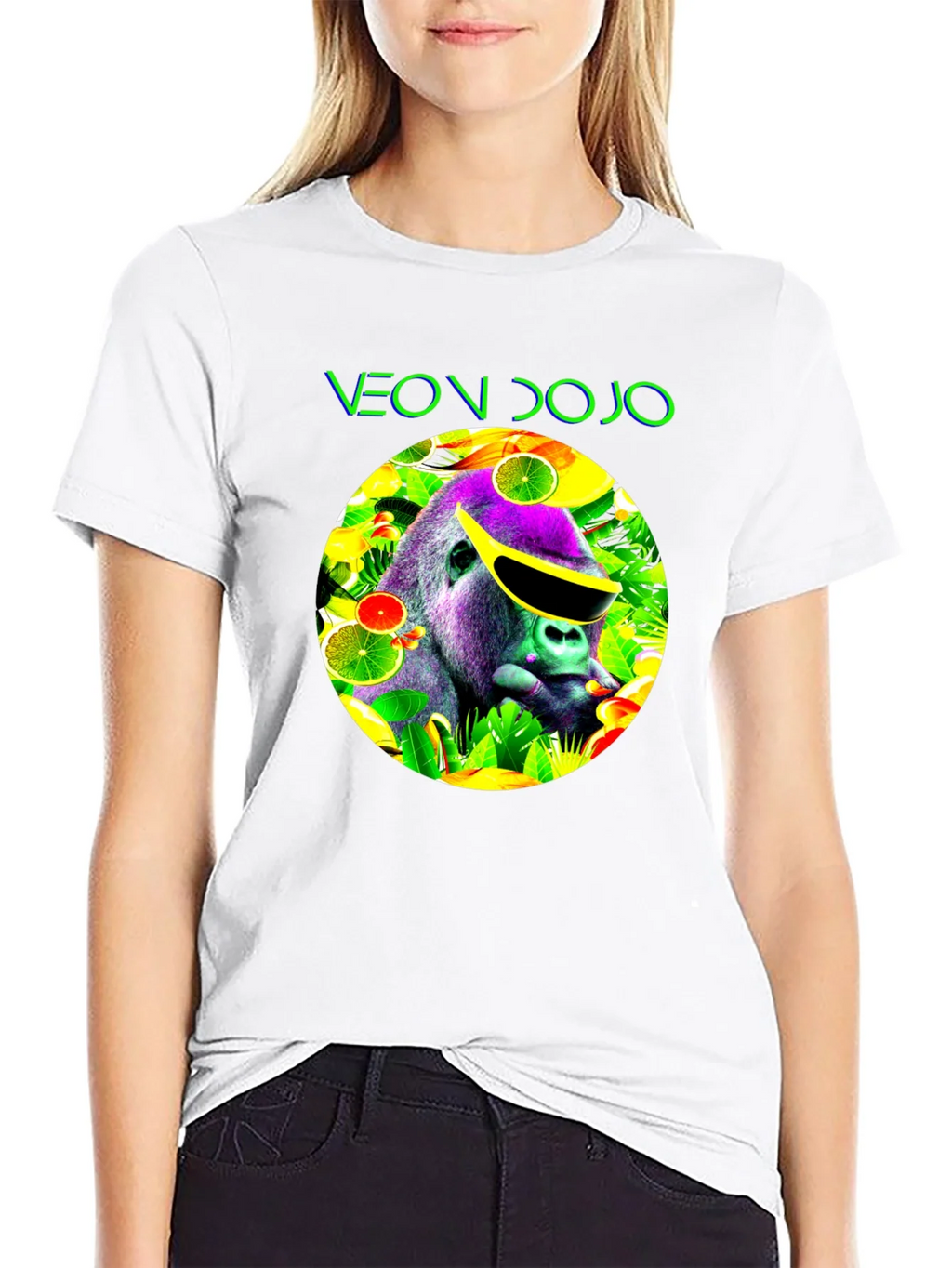 Neon Dojo Gorilla Graphic T-Shirt product image 7