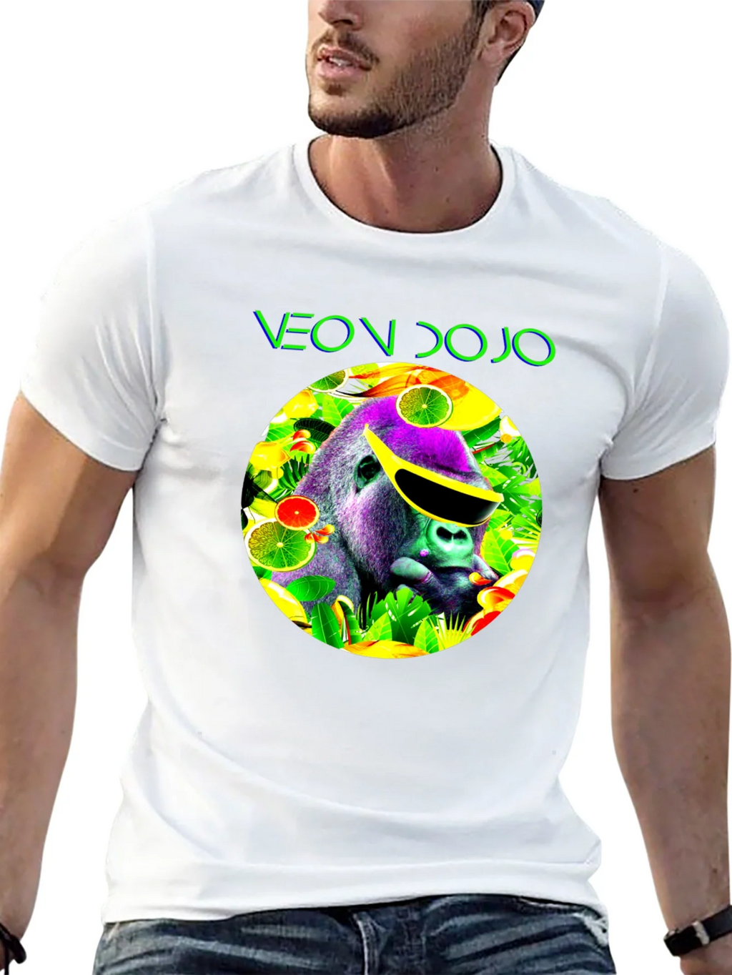 Neon Dojo Gorilla Graphic T-Shirt product image 10