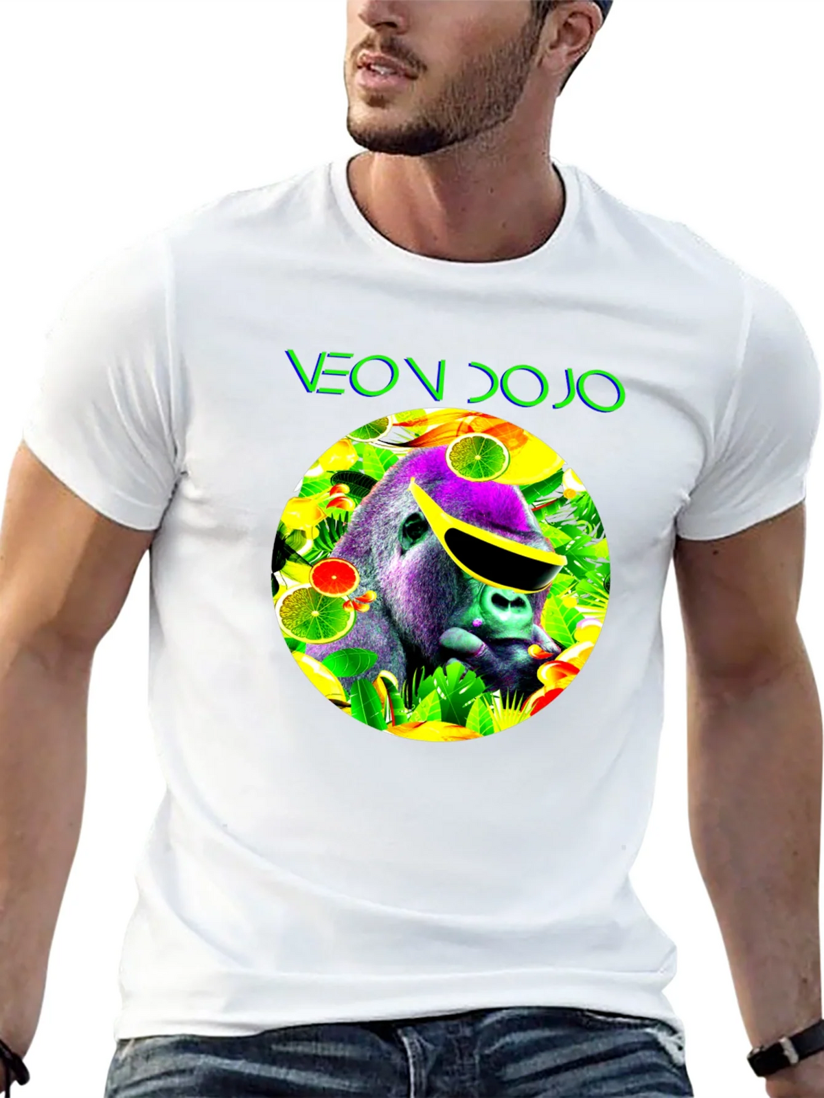 Neon Dojo Gorilla Graphic T-Shirt product image 10
