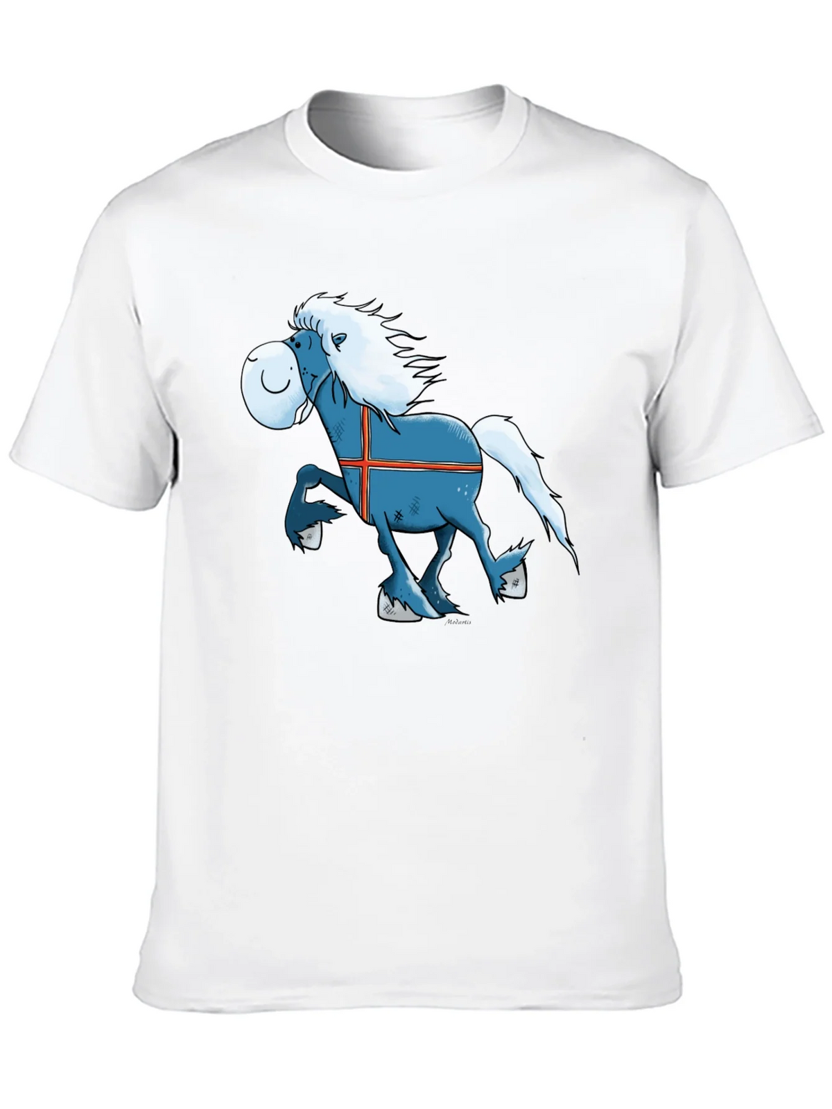 Icelandic Horse Cartoon T-Shirt - Novelty Tee product image 8