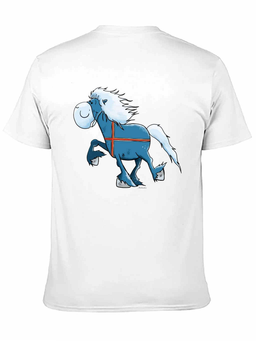 Icelandic Horse Cartoon T-Shirt - Novelty Tee product image 9