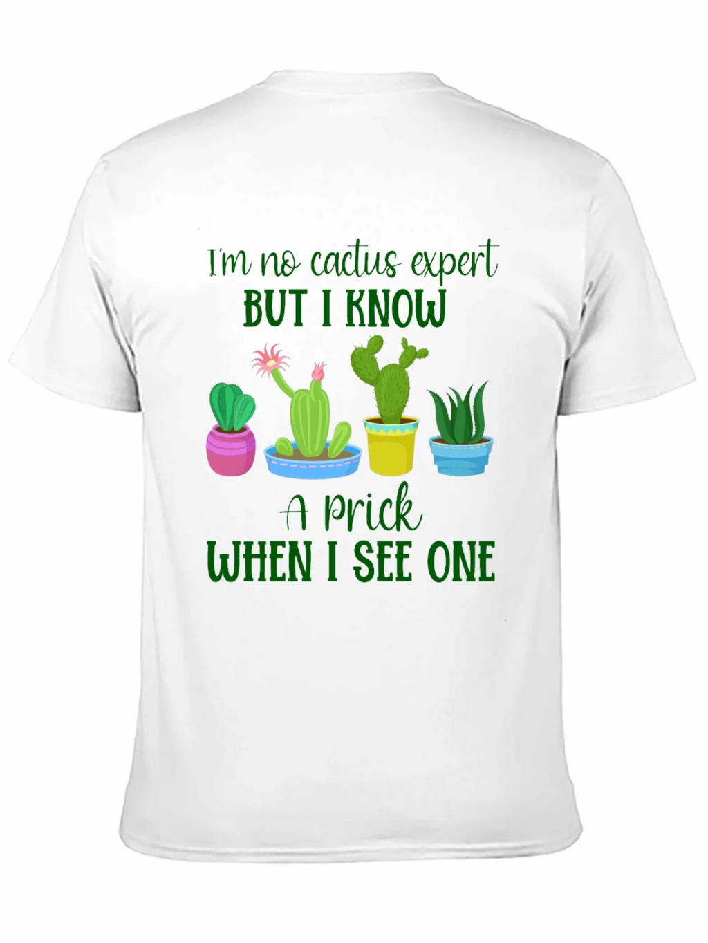 Cactus Expert Graphic Tee product image 6