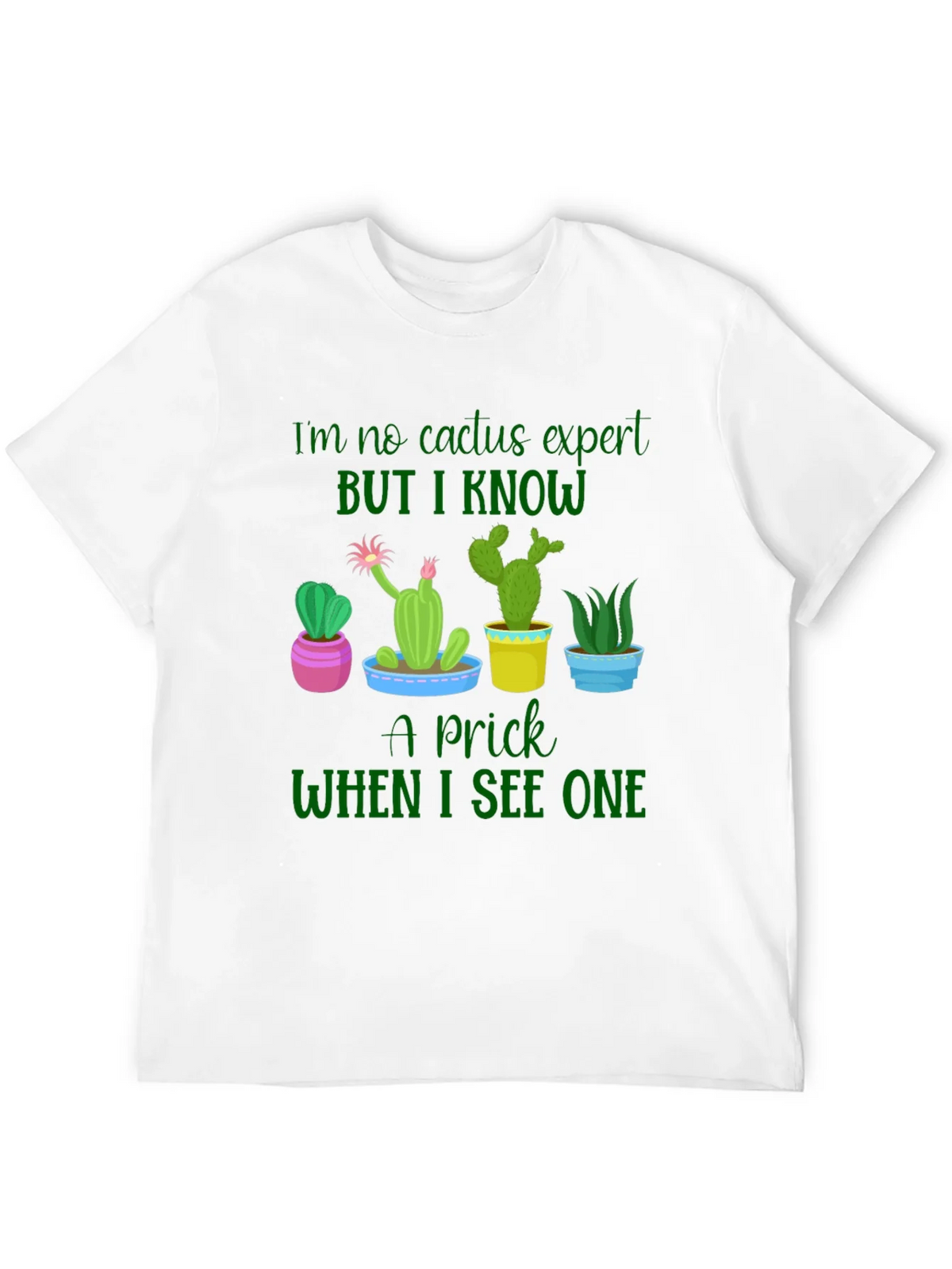 Cactus Expert Graphic Tee product image 7