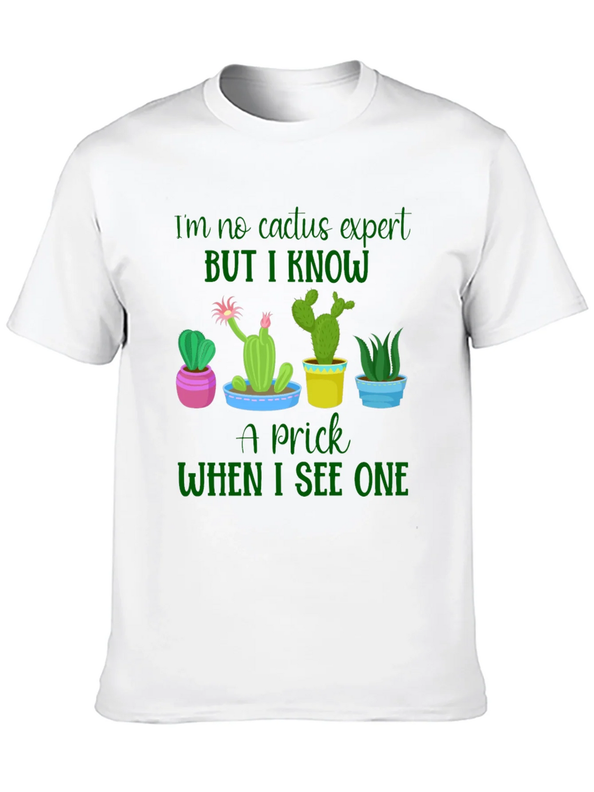 Cactus Expert Graphic Tee product image 5