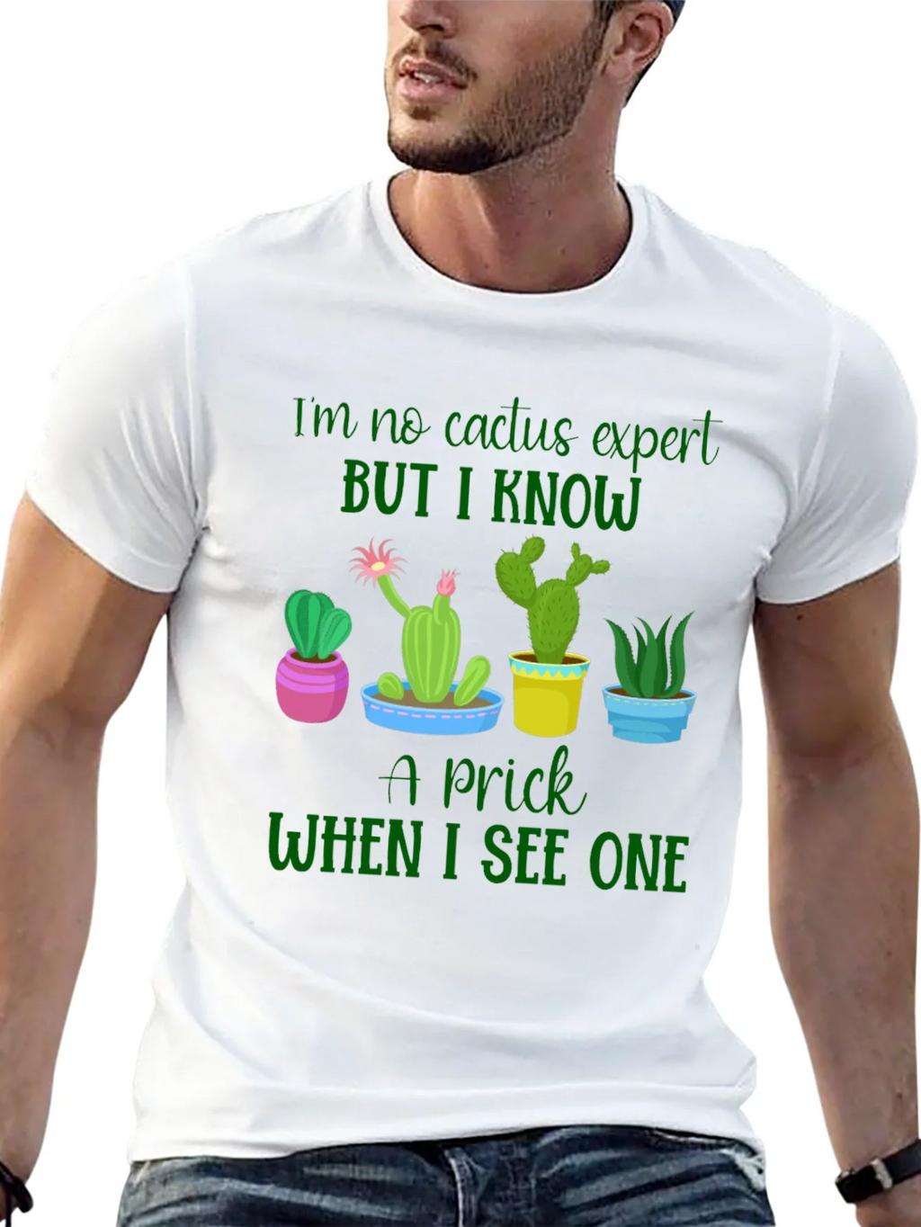Cactus Expert Graphic Tee product image 8