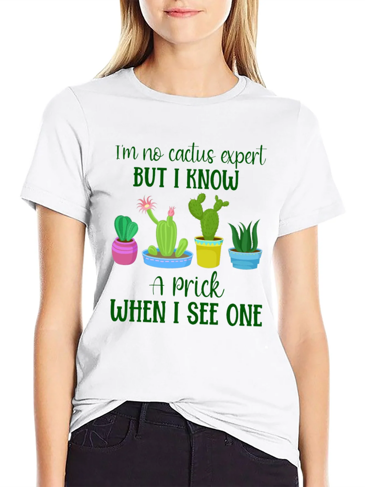 Cactus Expert Graphic Tee product image 4
