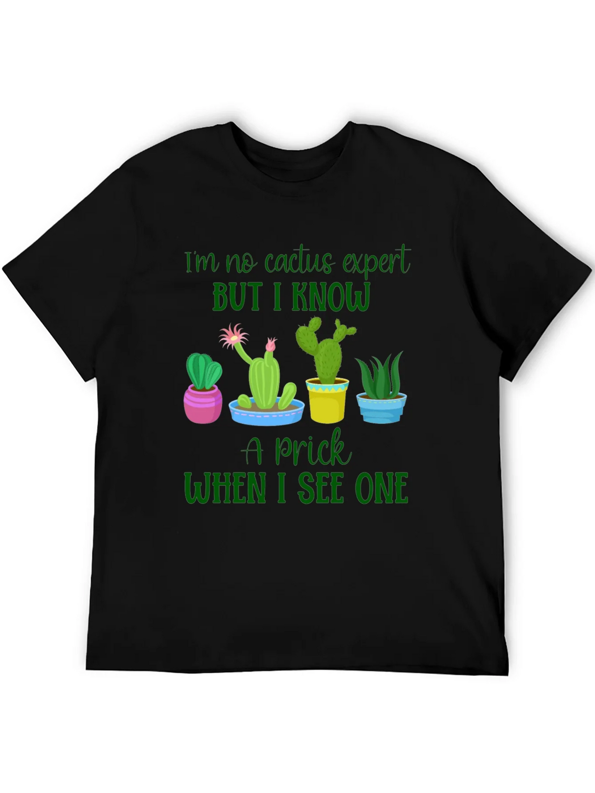 Cactus Expert Graphic Tee product image 3