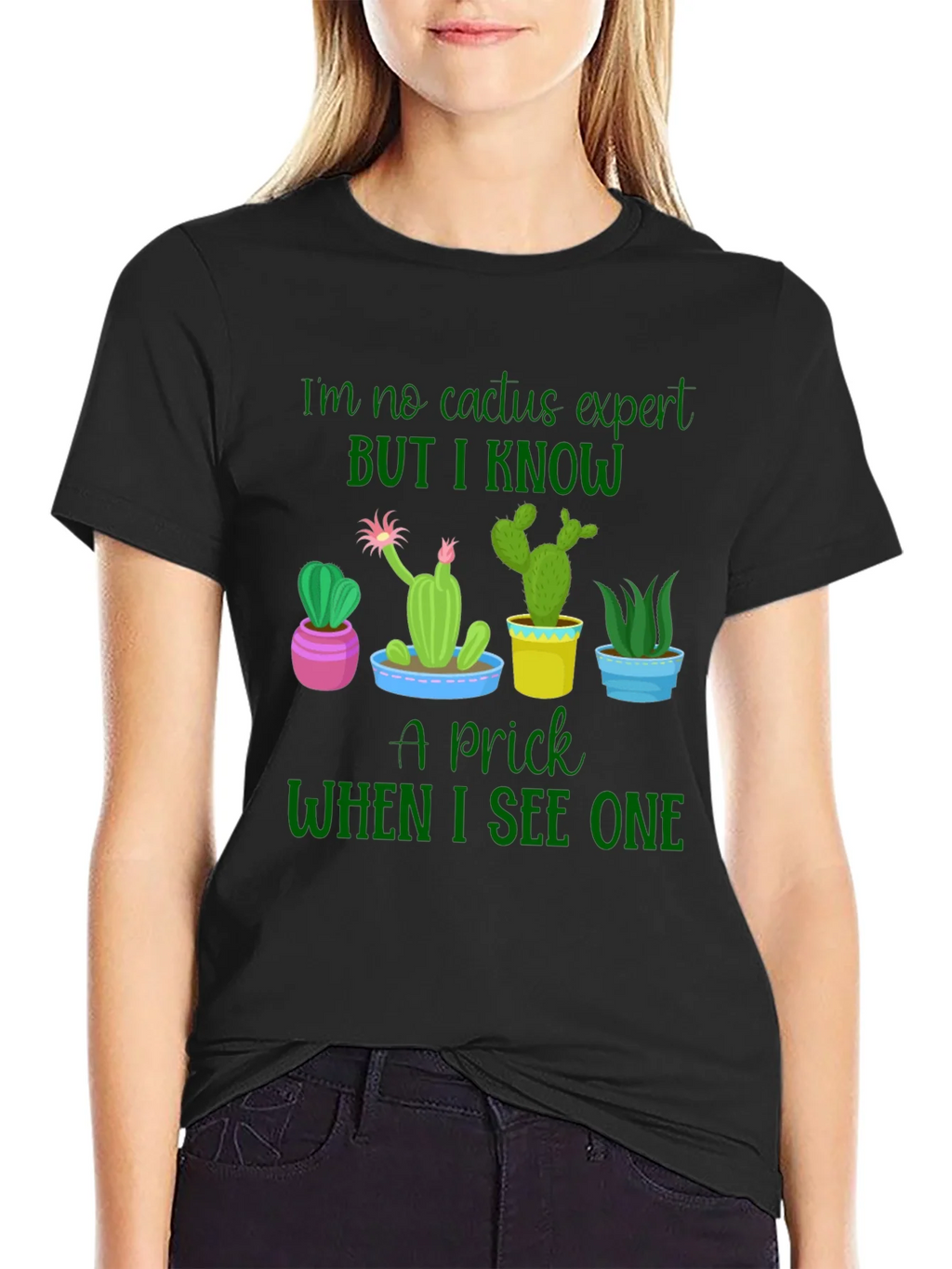 Cactus Expert Graphic Tee product image 1