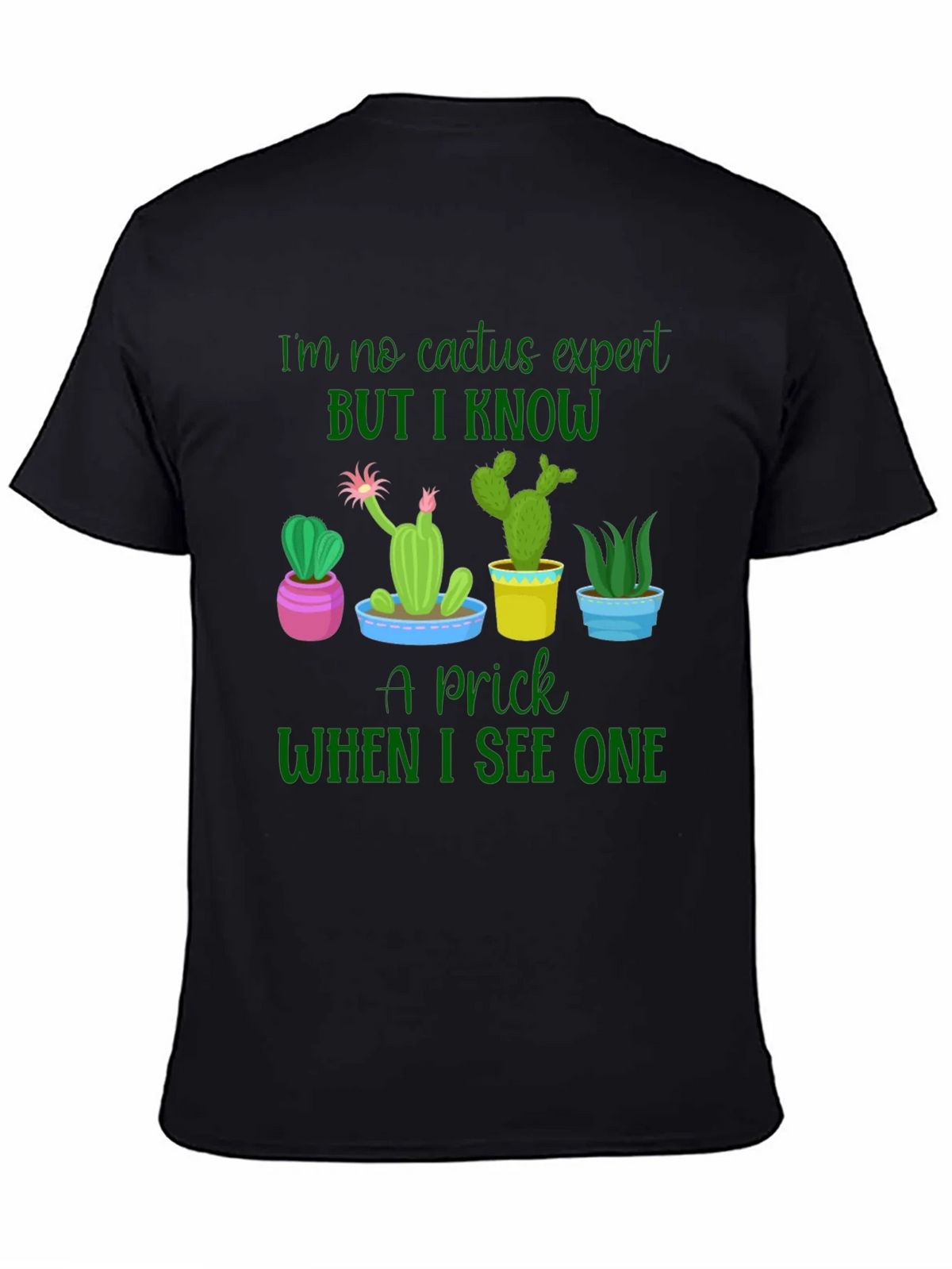 Cactus Expert Graphic Tee product image 2
