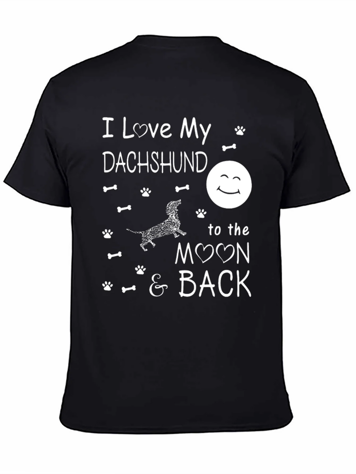 I Love My Dachshund T-Shirt product image 4