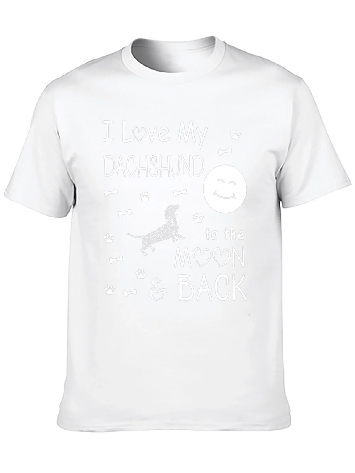 I Love My Dachshund T-Shirt product image 9