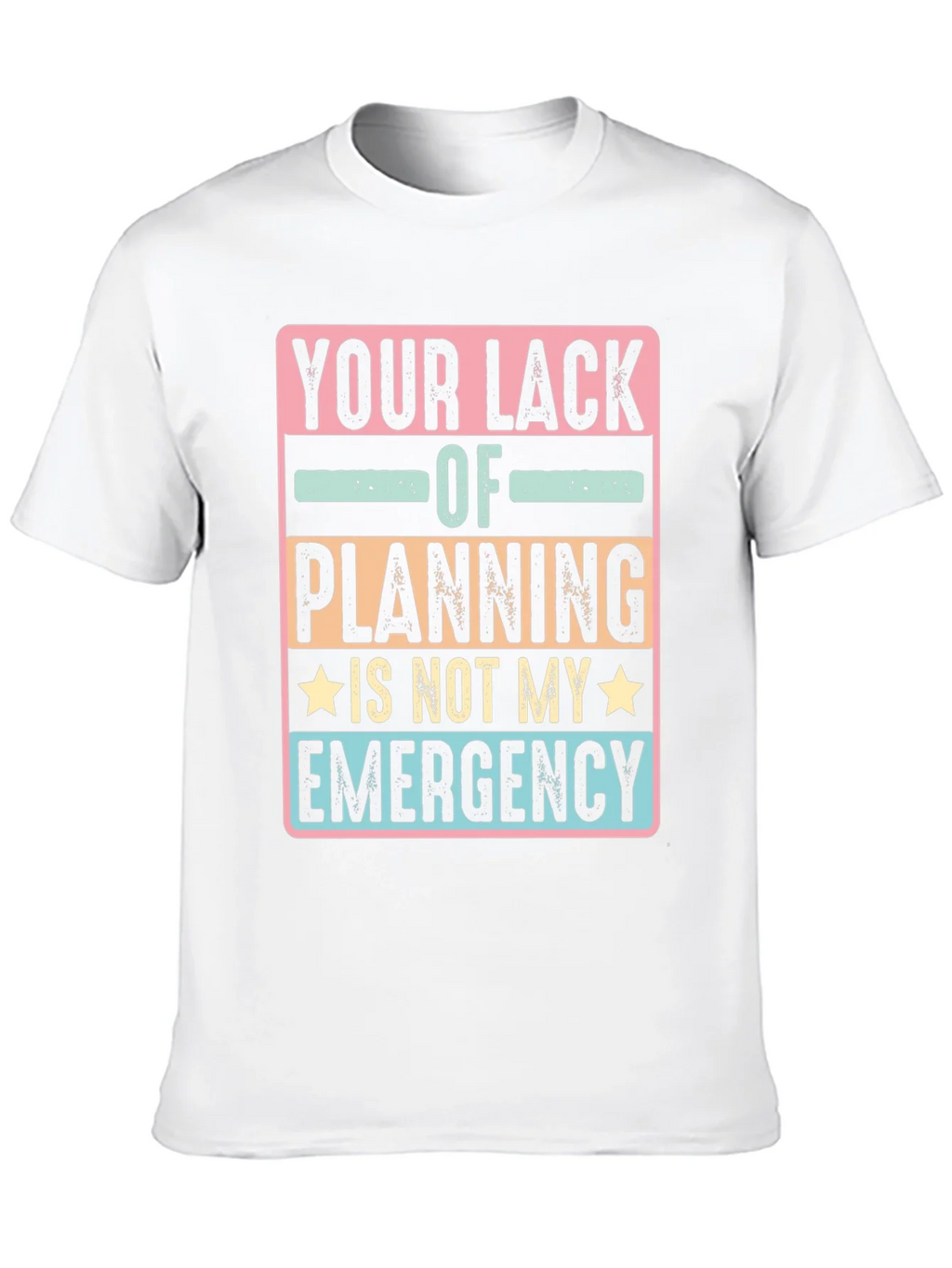 Funny Not My Emergency Graphic Tee - Black product image 6