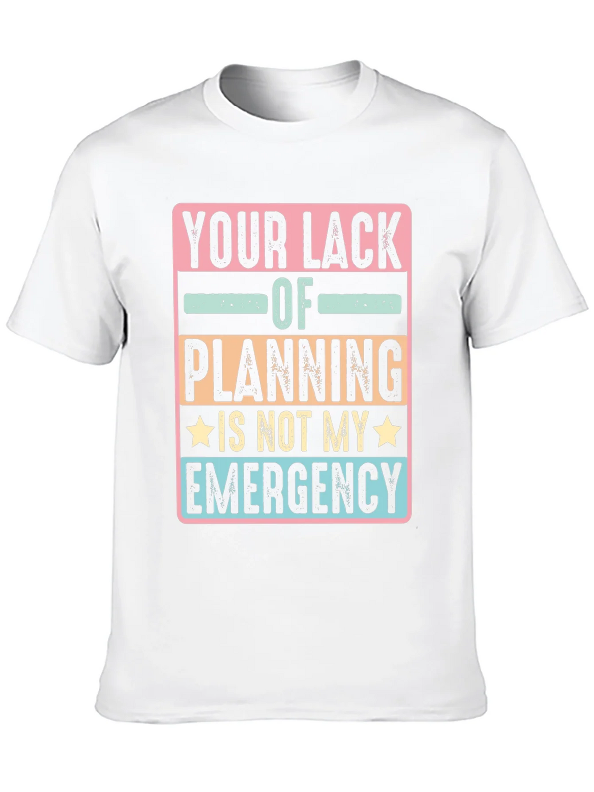 Funny Not My Emergency Graphic Tee - Black product image 6
