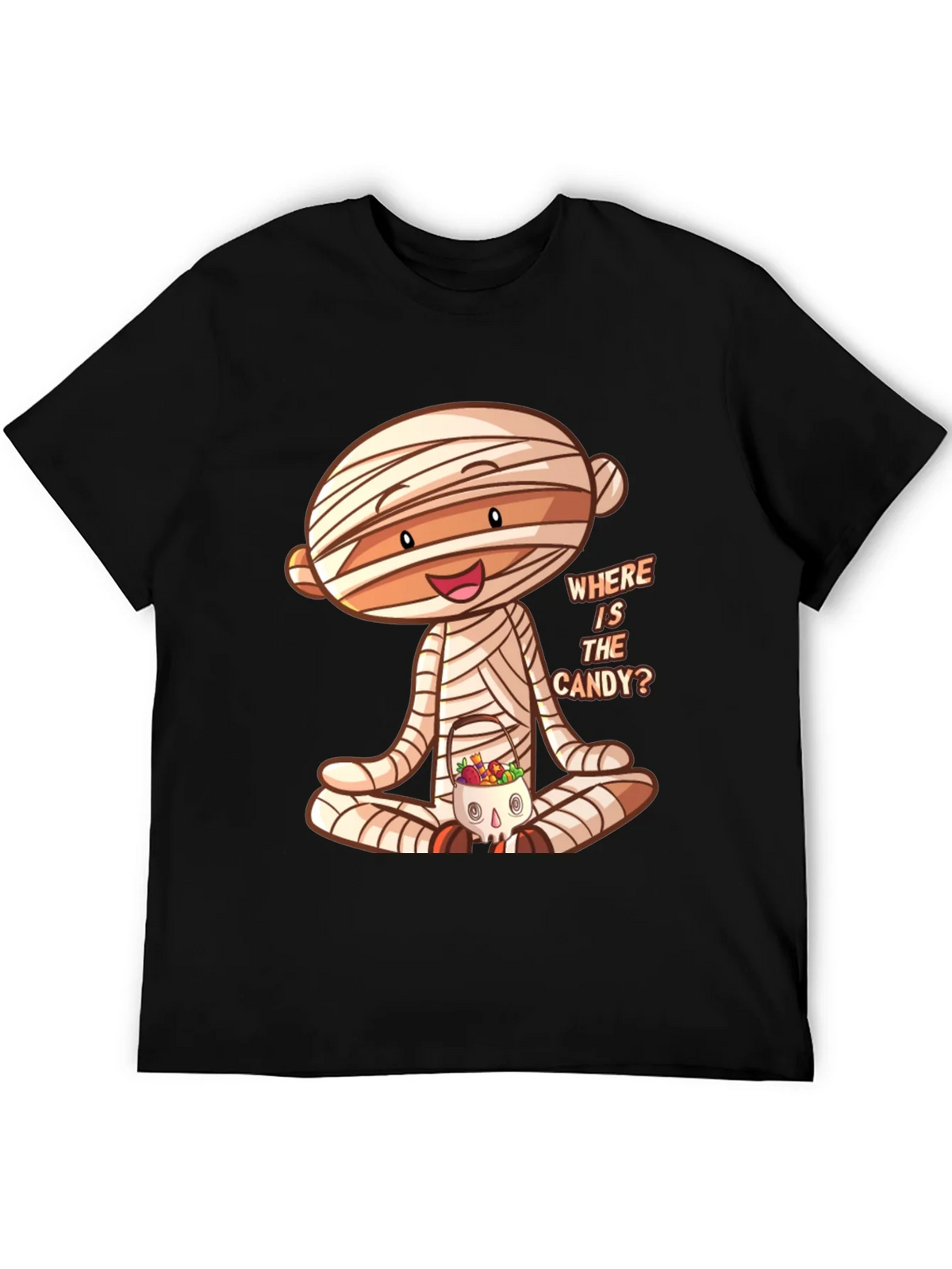 Halloween Mummy Candy T-Shirt product image 3