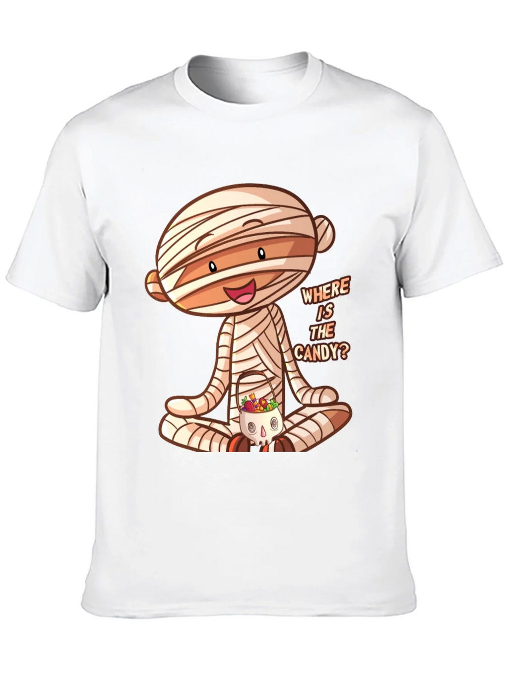 Halloween Mummy Candy T-Shirt product image 7