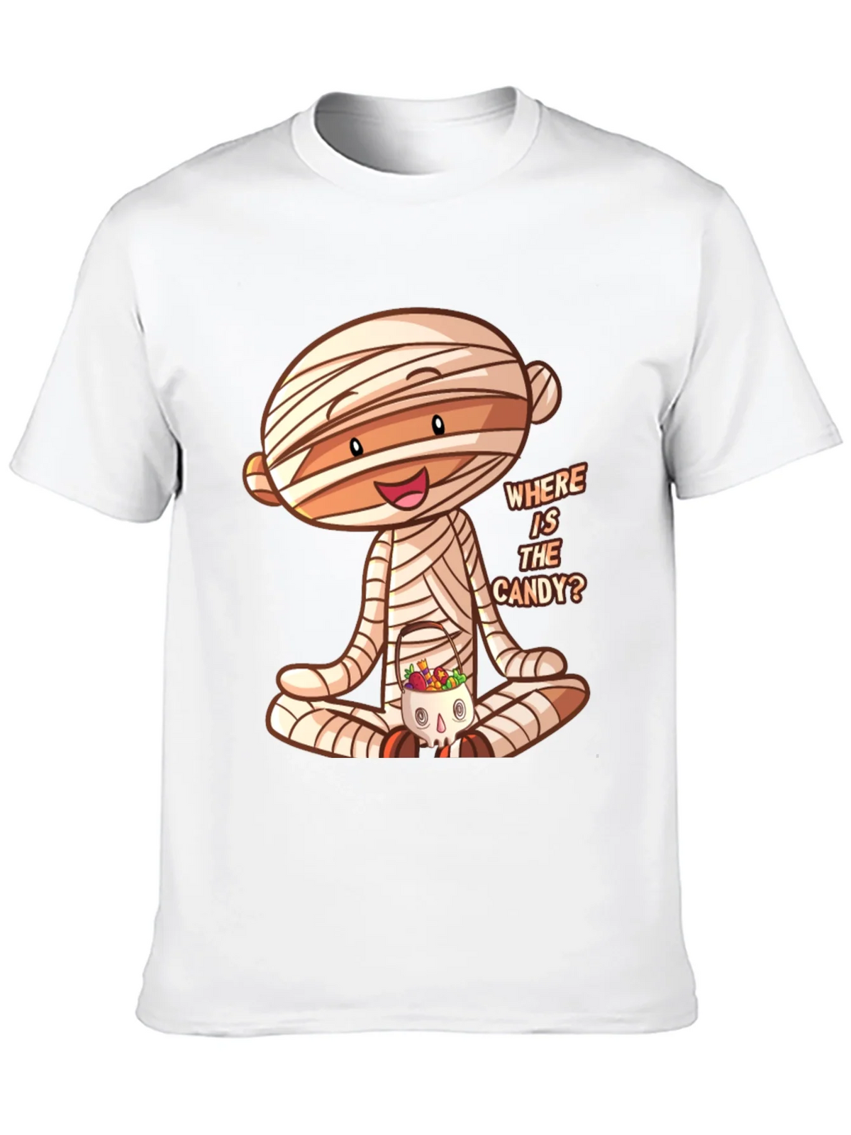 Halloween Mummy Candy T-Shirt product image 7