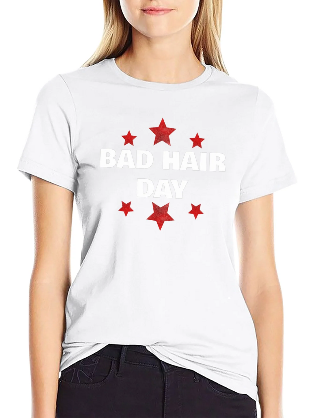 Bad Hair Day Graphic Tee - Unisex Cotton T-Shirt product image 8