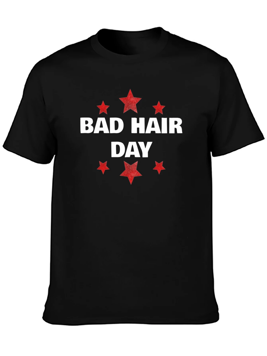 Bad Hair Day Graphic Tee - Unisex Cotton T-Shirt product image 3