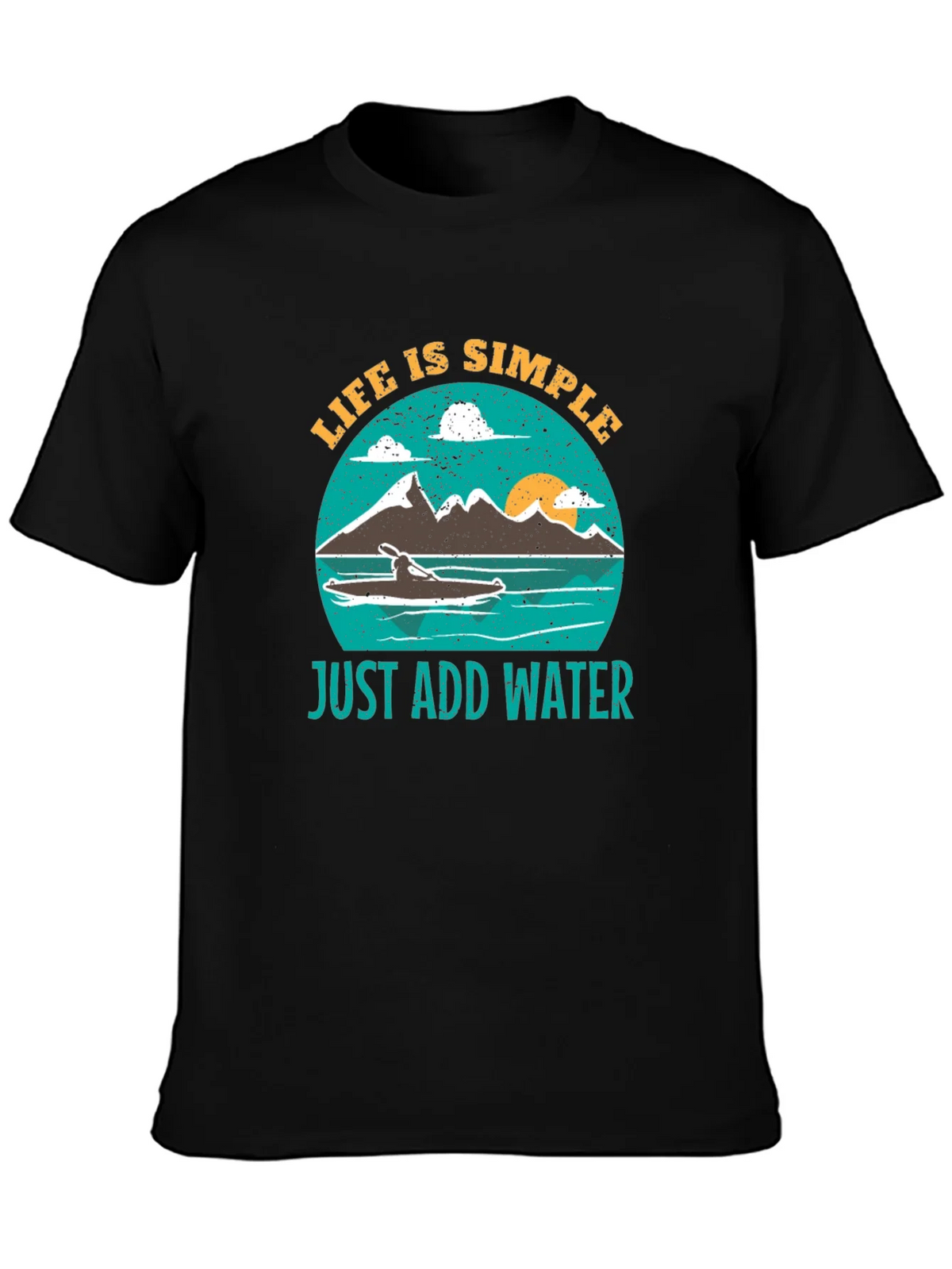 Life is Simple Kayak T-Shirt product image 3