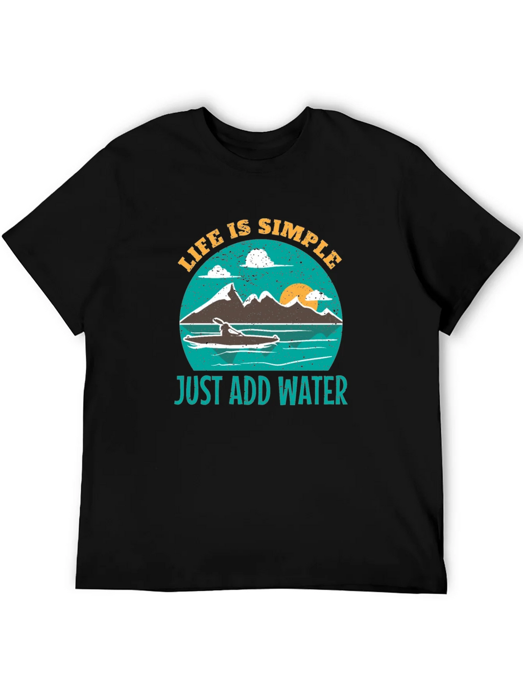 Life is Simple Kayak T-Shirt product image 5