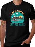 Life is Simple Kayak T-Shirt product image 1