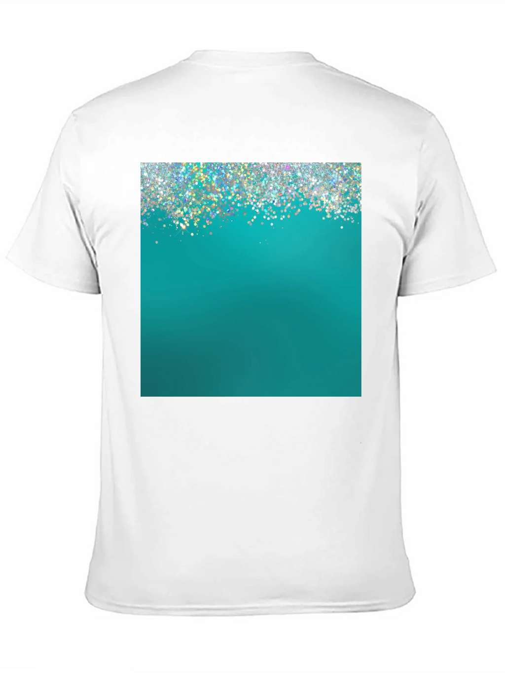Teal Sparkle Graphic Tee - Modern Style product image 7