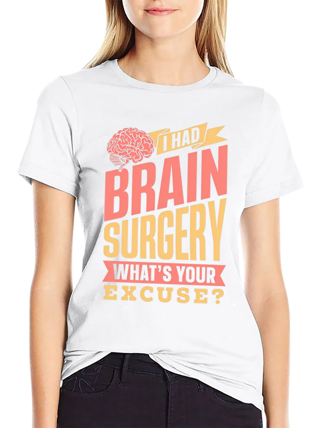 Brain Surgery Excuse Graphic Tee product image 8
