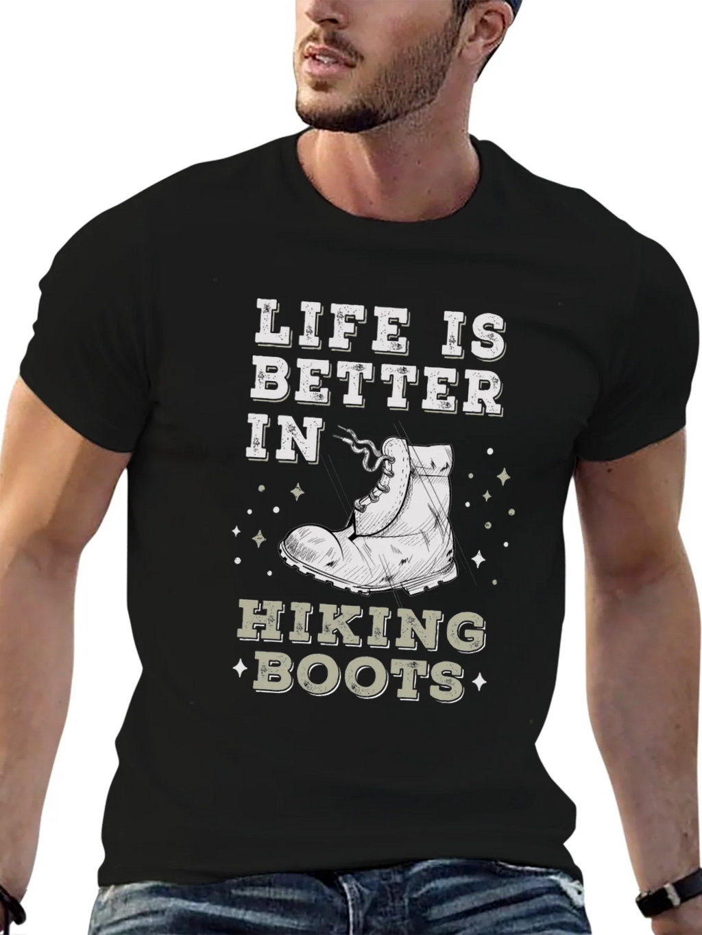 Life is Better in Hiking Boots Graphic Tee product image 6