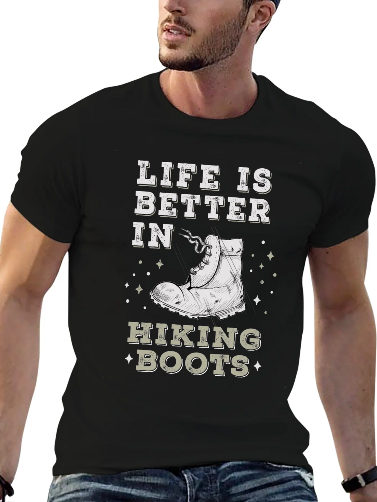 Life is Better in Hiking Boots Graphic Tee product image 6