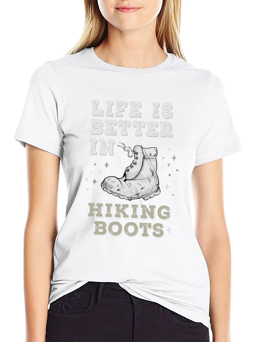 Life is Better in Hiking Boots Graphic Tee product image 8