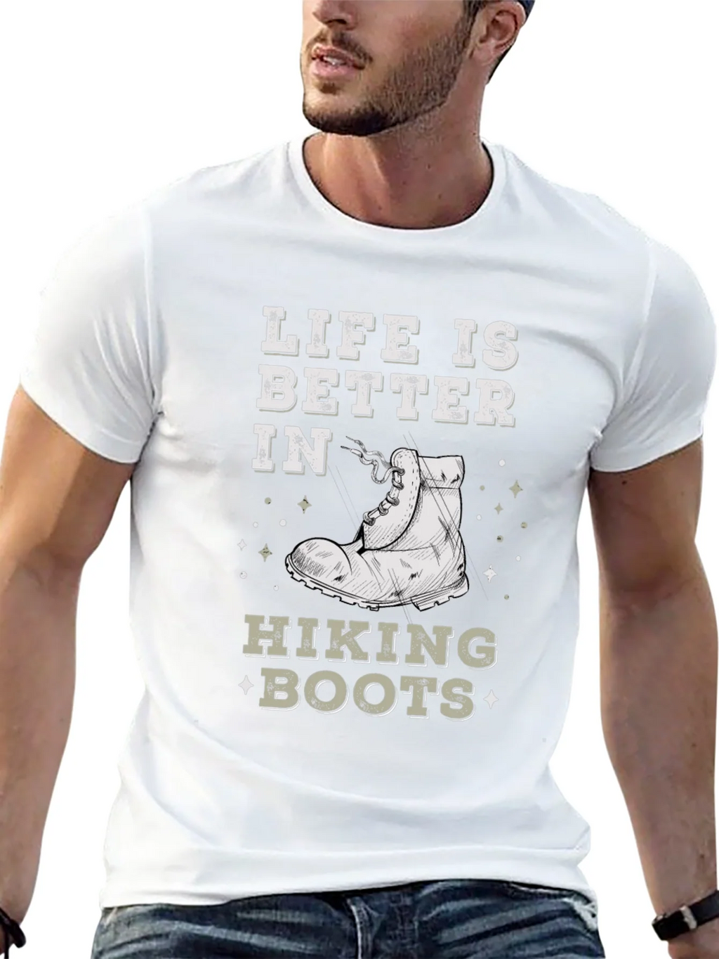 Life is Better in Hiking Boots Graphic Tee product image 12