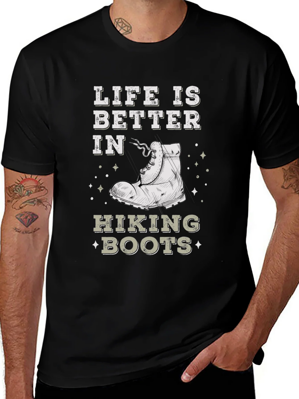 Life is Better in Hiking Boots Graphic Tee product image 1
