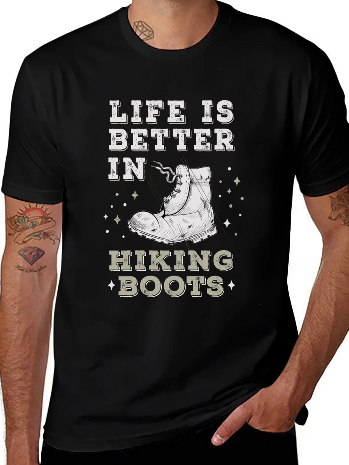 Life is Better in Hiking Boots Graphic Tee product image 1