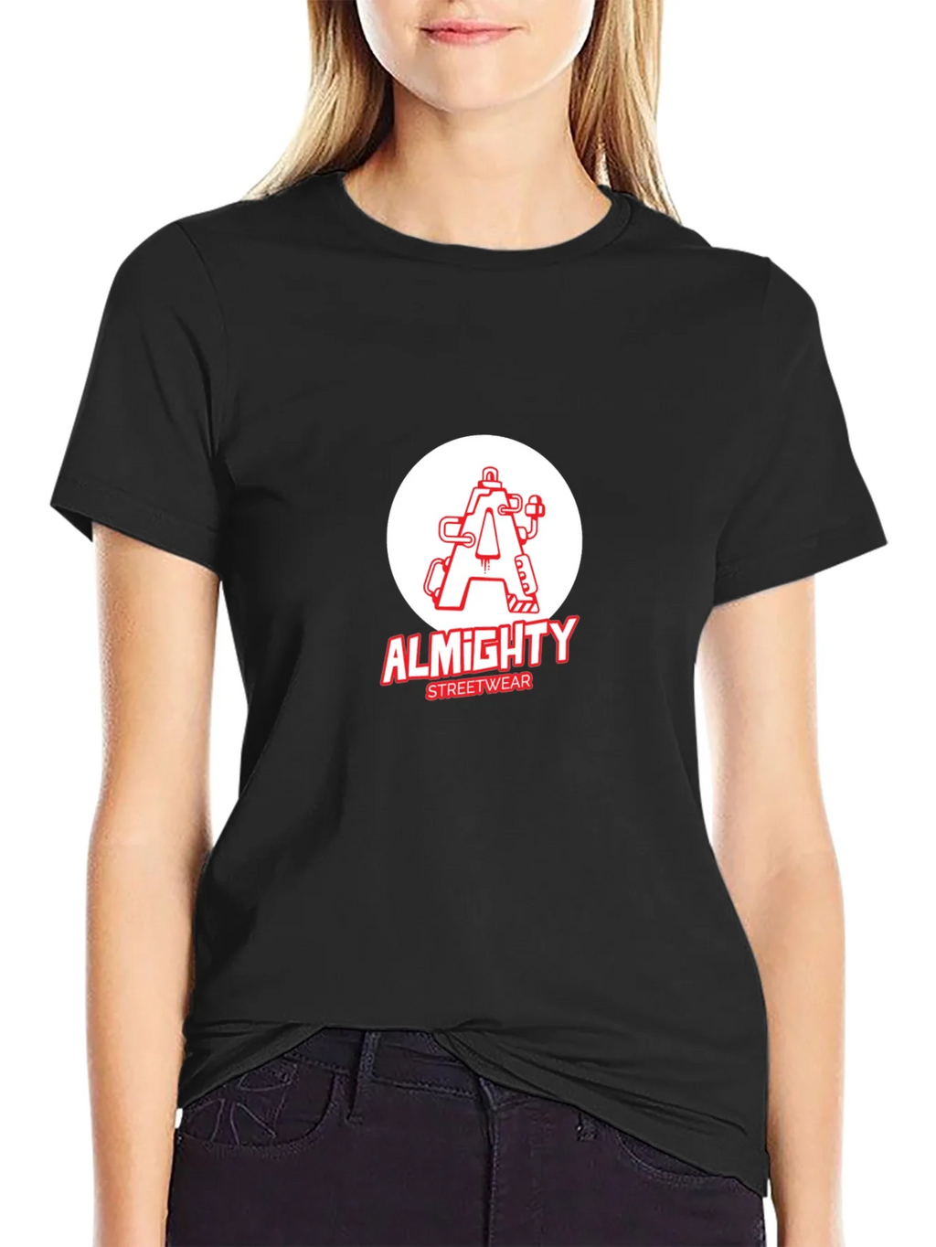 Almighty Streetwear Black Tee product image 2