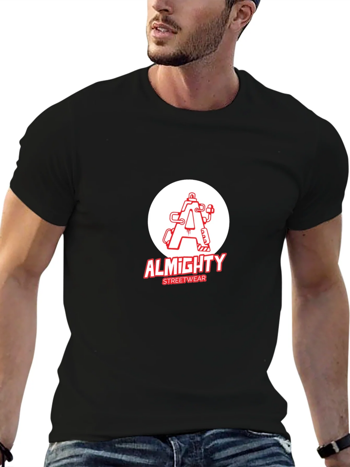 Almighty Streetwear Black Tee product image 6