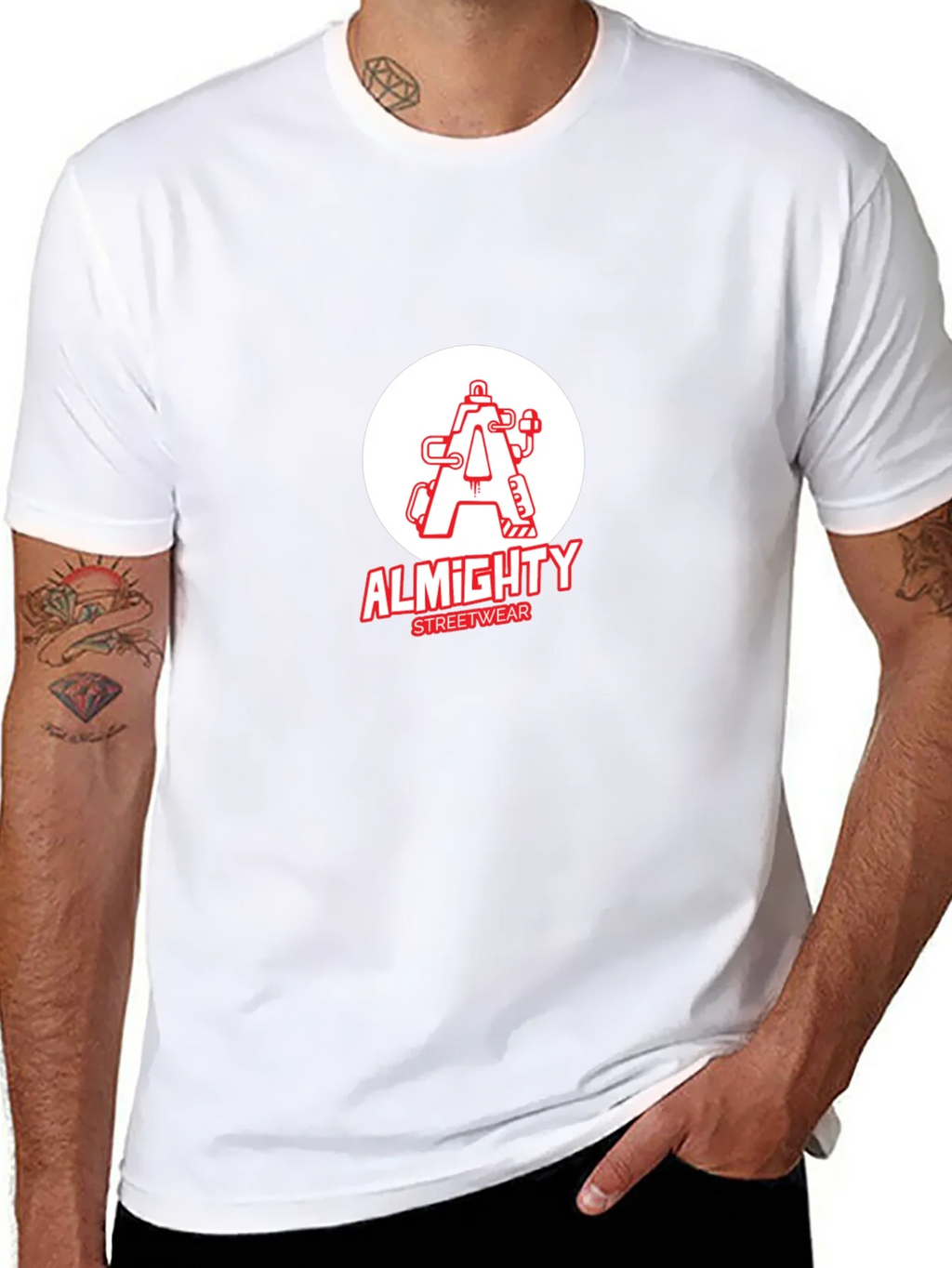 Almighty Streetwear Black Tee product image 7